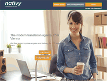 Tablet Screenshot of nativy.com